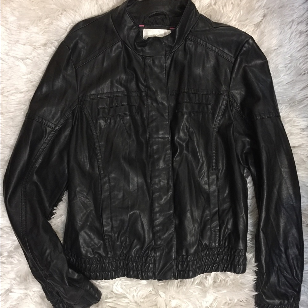 Black Leather Jacket - image 1